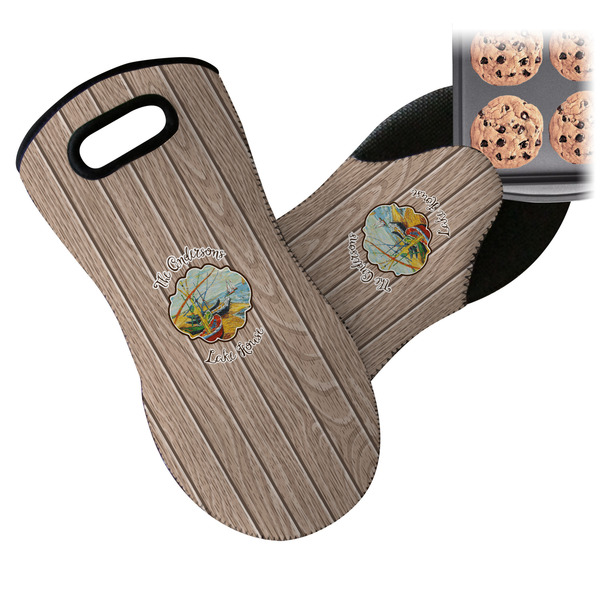 Lake House 2 Neoprene Oven Mitt