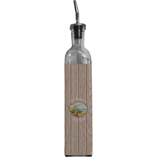 Custom Lake House Oil Dispenser Bottle (Personalized)