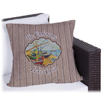 Lake House Outdoor Pillow (Personalized)