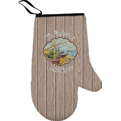 Lake House Right Oven Mitt (Personalized)