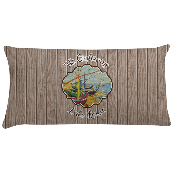 Custom Lake House Pillow Case - King (Personalized)
