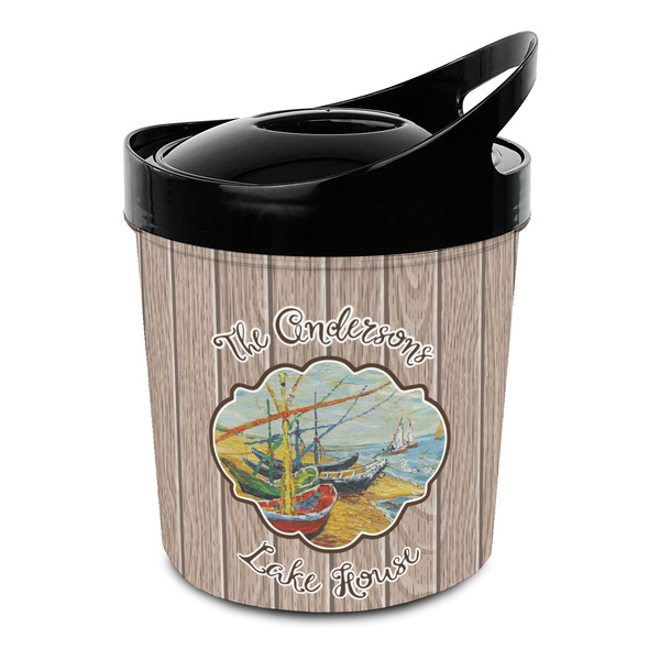 Custom Lake House Plastic Ice Bucket (Personalized)
