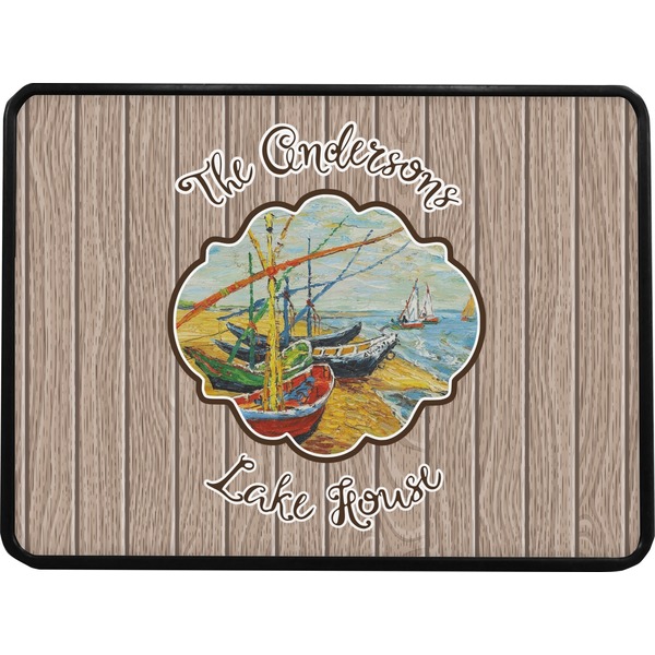 Lake House 2 Rectangular Car Hitch Cover w/ FRP Insert (Select Size)