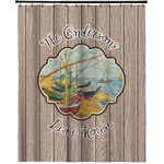 Lake House Extra Long Shower Curtain - 70"x84" (Personalized)