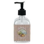 Lake House Glass Soap & Lotion Bottle - Single Bottle (Personalized)
