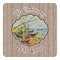 Lake House Square Decal - Medium (Personalized)