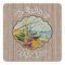 Lake House Square Decal - Small (Personalized)