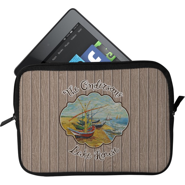 Custom Lake House Tablet Case / Sleeve - Small (Personalized)