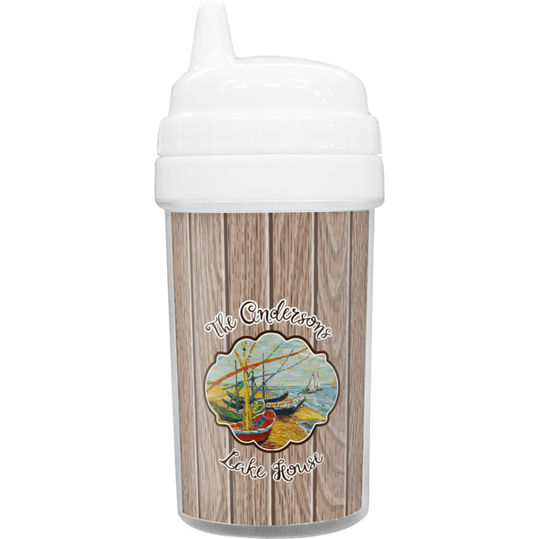Custom Lake House Sippy Cup (Personalized)