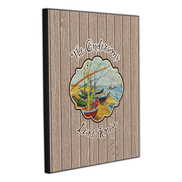 Lake House 20x24 Wood Print - Angle View