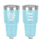 Lake House 30 oz Stainless Steel Tumbler - Teal - Double-Sided (Personalized)