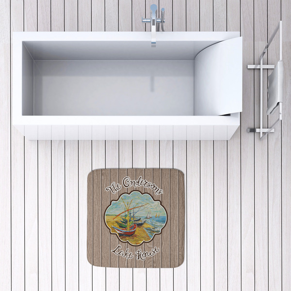 Lake House 48x48 Foam Memory Mat - LIFESTYLE