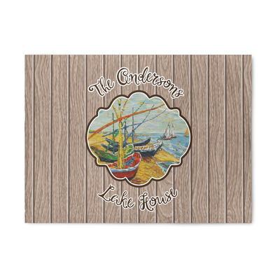 Custom Lake House Area Rug (Personalized) | YouCustomizeIt