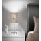 Lake House 7 inch drum lamp shade - in room