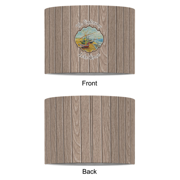 Lake House 8" Drum Lampshade - APPROVAL (Fabric)