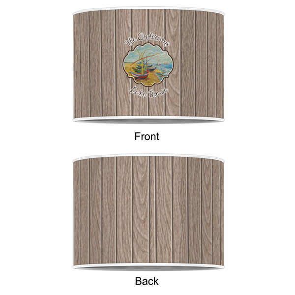 Lake House 8" Drum Lampshade - APPROVAL (Poly Film)