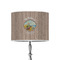 Lake House 8" Drum Lampshade - ON STAND (Poly Film)