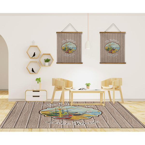 Lake House 8'x10' Indoor Area Rugs - IN CONTEXT