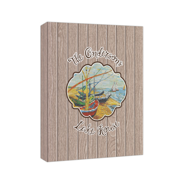 Lake House 8x10 - Canvas Print - Angled View