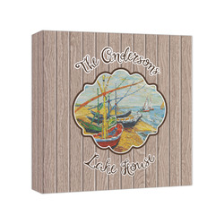 Lake House Canvas Print - 8x8 (Personalized)