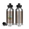 Lake House Aluminum Water Bottle - Front and Back