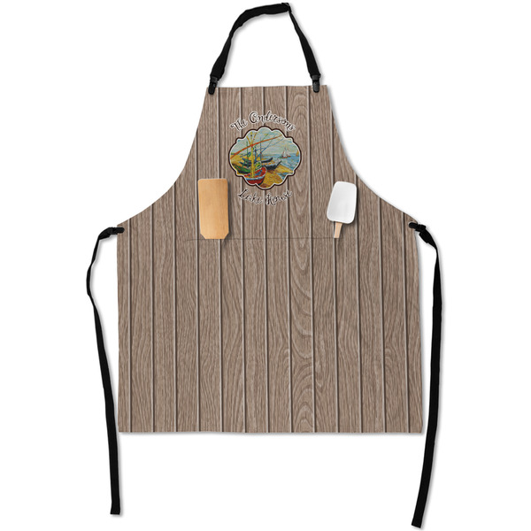 Custom Lake House Apron With Pockets w/ Name or Text