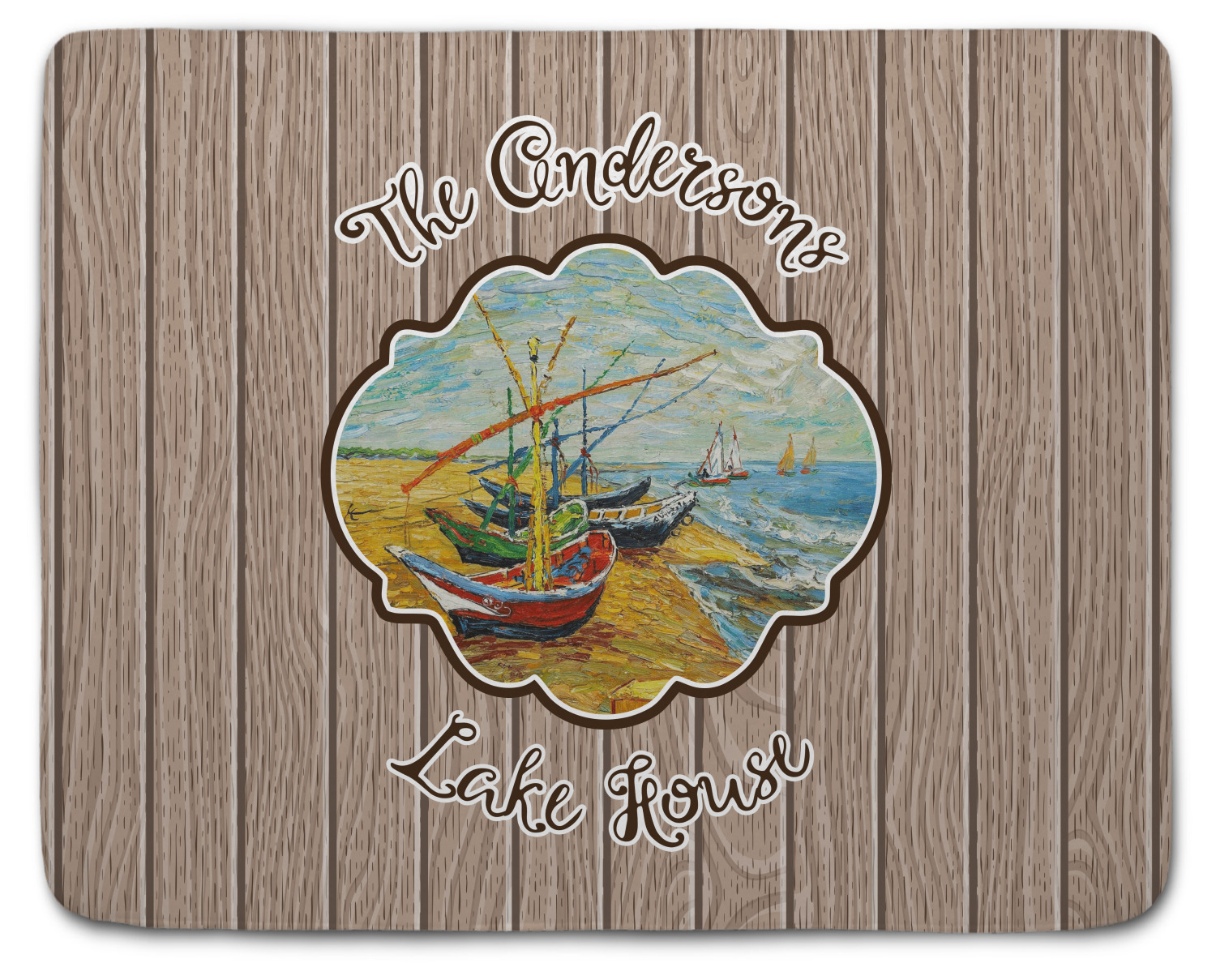 Lake House Area Rug (Personalized) YouCustomizeIt
