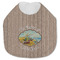 Lake House Jersey Knit Baby Bib w/ Name or Text