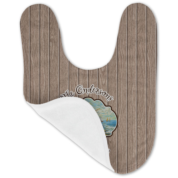 Lake House Baby Bib - AFT folded