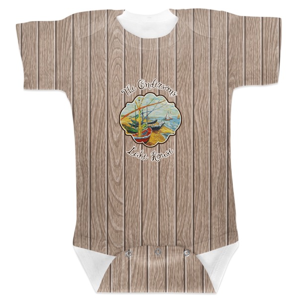Custom Lake House Baby Bodysuit (Personalized)
