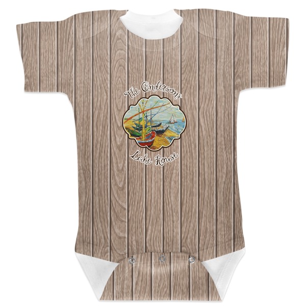Custom Lake House Baby Bodysuit 0-3 (Personalized)