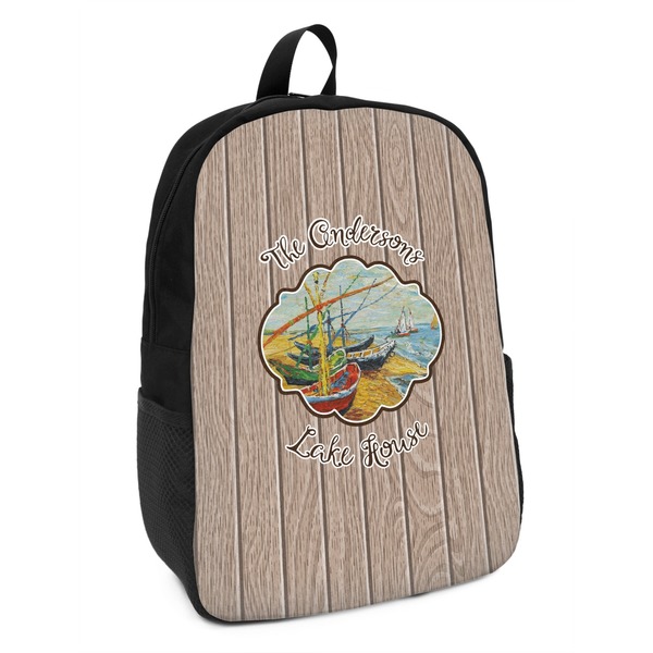 Custom Lake House Kids Backpack (Personalized)