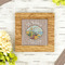 Lake House Bamboo Trivet with 6" Tile - LIFESTYLE