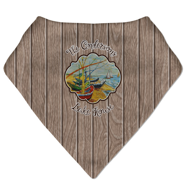 Custom Lake House Bandana Bib (Personalized)