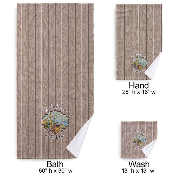 Lake House Bath Towel Sets - 3-piece - Approval