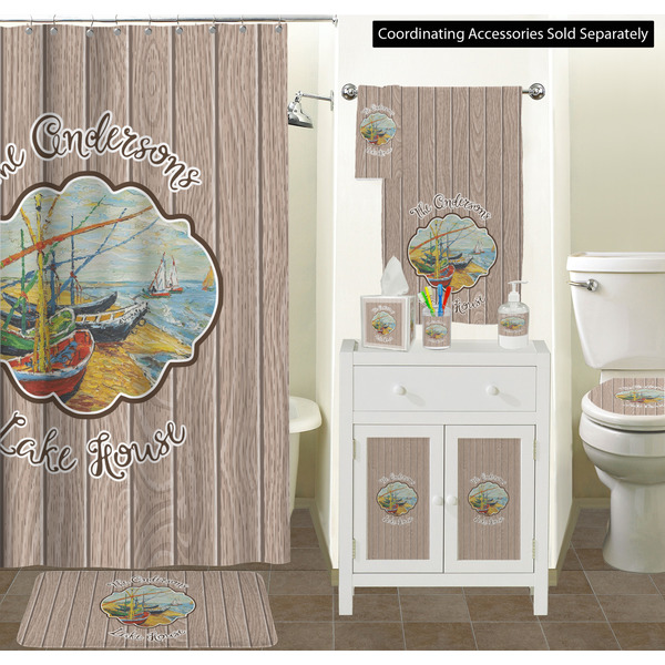 Lake House Bathroom Scene