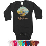 Lake House Long Sleeves Bodysuit - 12 Colors (Personalized)