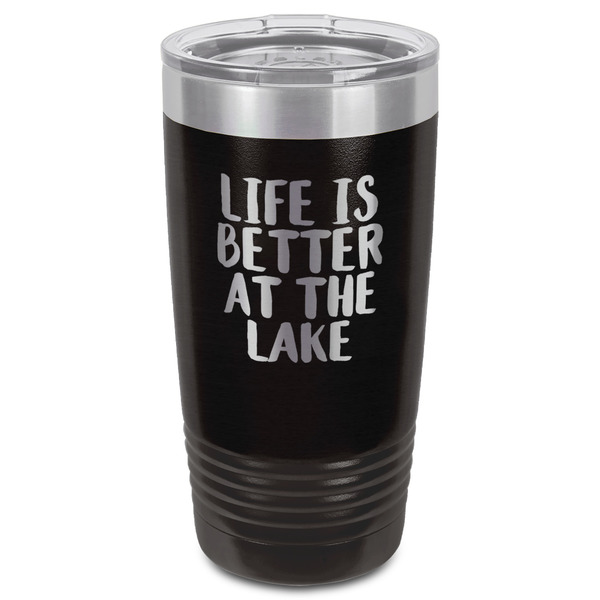 Lake House Black Polar Camel Tumbler - 20oz - Front