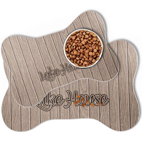 Lake House Bone Shaped Dog Mats - MAIN