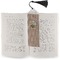 Lake House Bookmark with tassel - In book