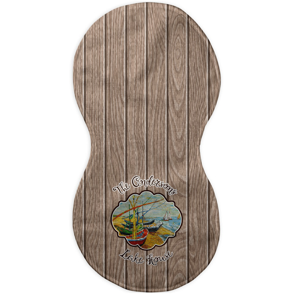 Lake House Burp Peanut Shaped Flat