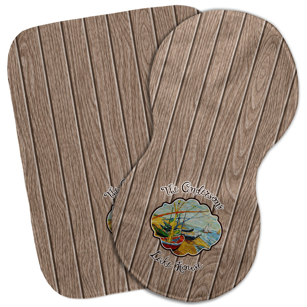 Custom Lake House Burp Cloth (Personalized)