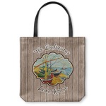 Lake House Canvas Tote Bag - Large - 18"x18" (Personalized)