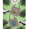 Lake House Canvas Tote Lifestyle Front and Back- 13x13