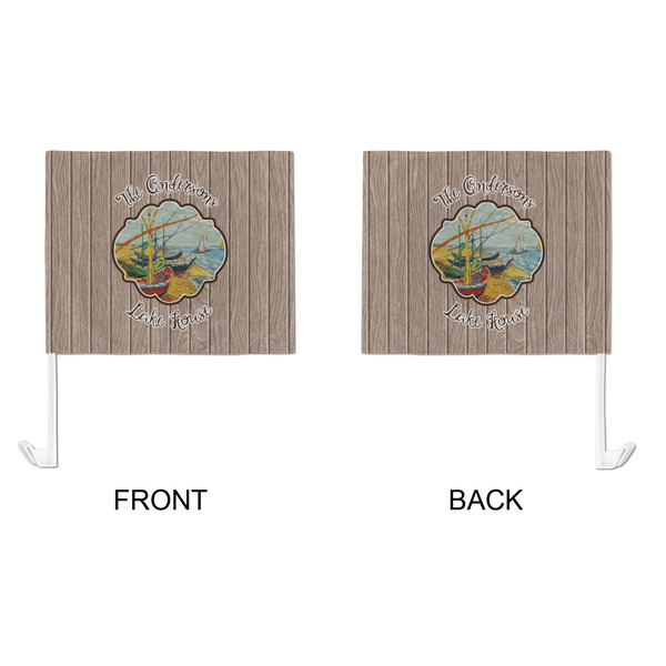 Lake House Car Flag - Large - APPROVAL