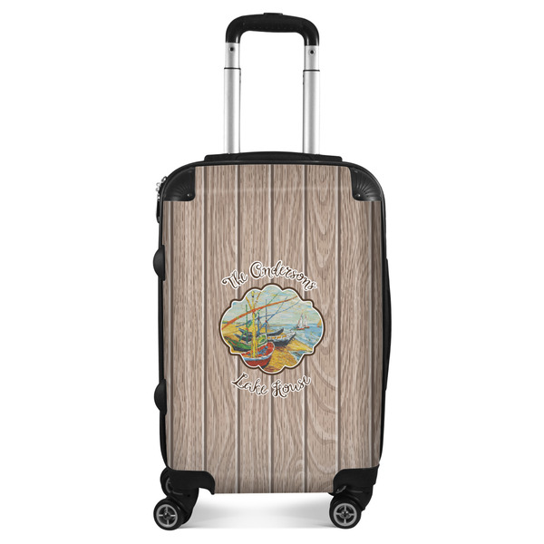 Custom Lake House Suitcase - 20" Carry On (Personalized)