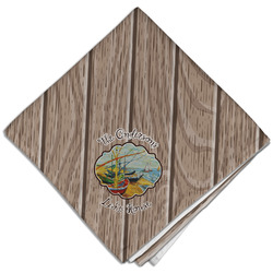 Lake House Cloth Dinner Napkin - Single w/ Name or Text