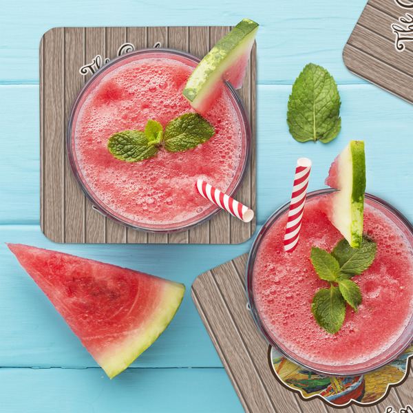 Lake House Coaster Set - LIFESTYLE