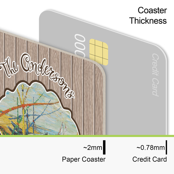 Lake House Coaster Thickness