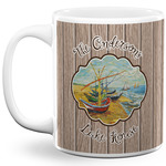 Lake House 11 Oz Coffee Mug - White (Personalized)